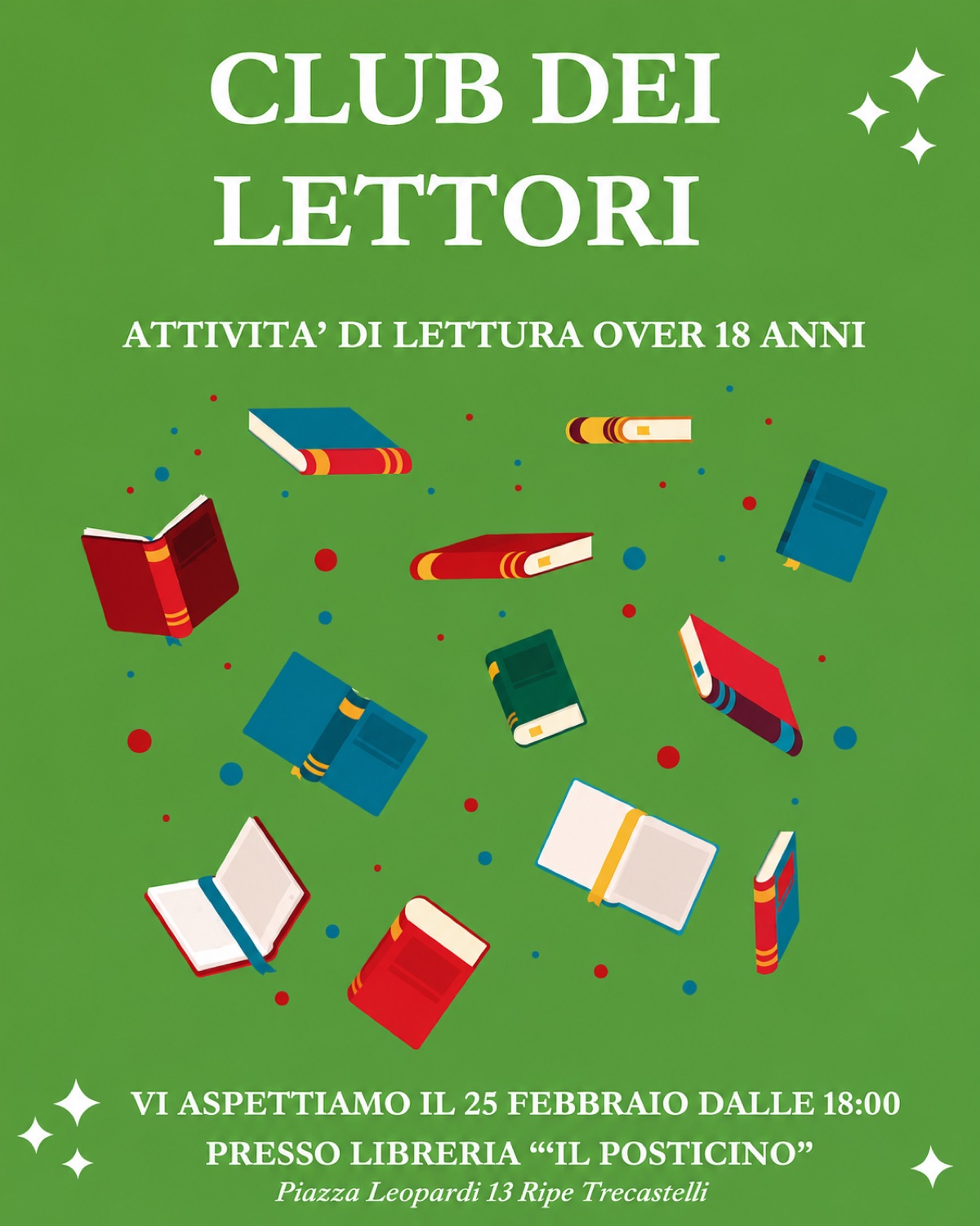 Locandina Club dei Lettori