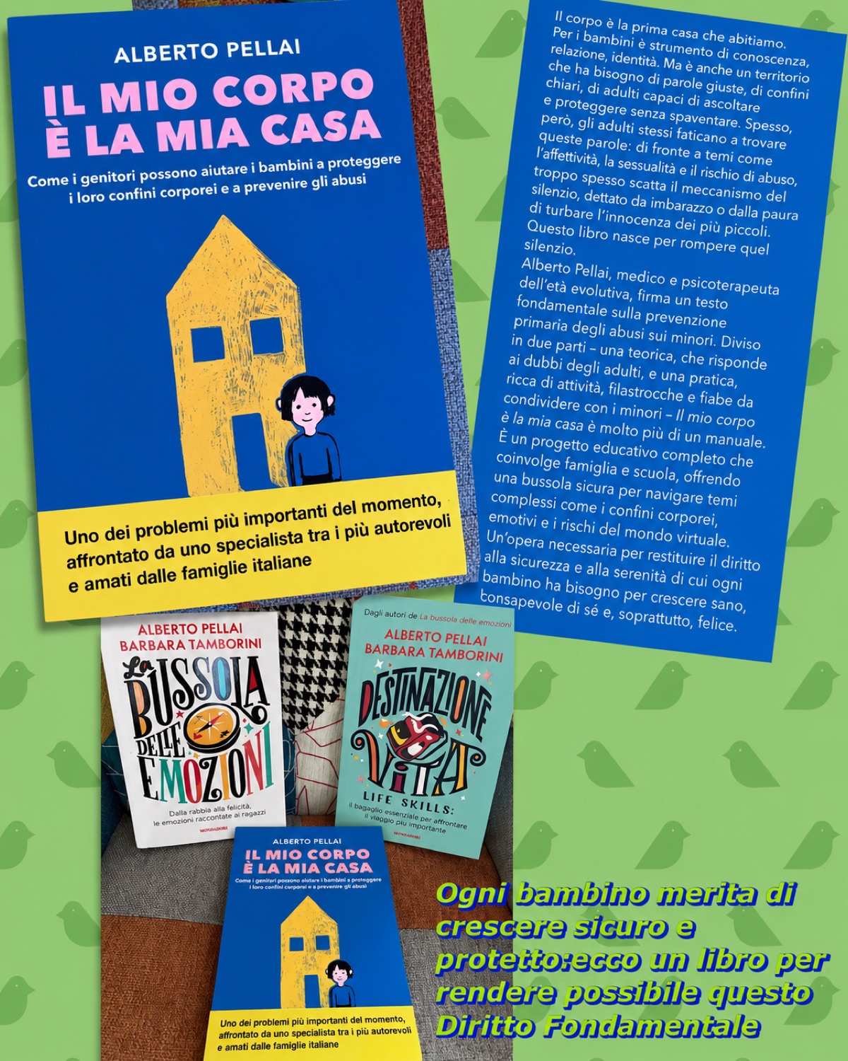 Libri per bambini e famiglie in esposizione